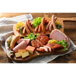 ふるさと納税 由布市 【由布院燻製工房 燻家】ハム・ソーセージセットC＜小分け10品セットしてお届け...