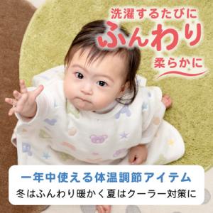 ふるさと納税 久留米市 赤ちゃんの城の6重ガーゼ寝袋の詳細画像1
