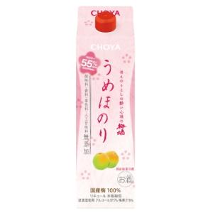 ふるさと納税 上富田町 チョーヤ　うめほのり　1L紙パック ×6本(1ケース)