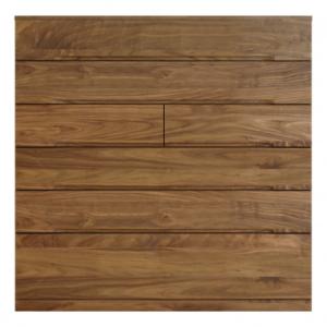 ふるさと納税 大川市 幅118-6段チェスト「ナテュール」ウォールナット材無垢 桐タンス 衣類収納 【丸田木工】