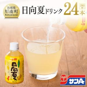 ふるさと納税 川南町 サンA日向夏ドリンク280ml×24本セット