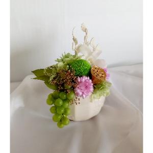 ふるさと納税 岡山市 プリザーブドフラワー仏花 ...の商品画像