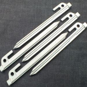 ふるさと納税 井原市 アルミダイカスト製キャンプ用ペグ「アルペグ」8本セット