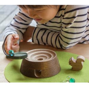 ふるさと納税 高山市 【オークヴィレッジ】遊びながら水の循環を学べるビー玉ころがし　c541