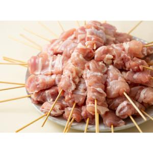 ふるさと納税 つくばみらい市 鳥モモ串だけを約2000g!国産鶏焼き鳥モモ串約40g×50本