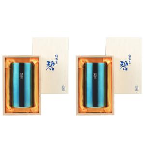 ふるさと納税 燕市 碧　銀古美(あお　ぎんふるみ)18-8ステンレス W構造ハイボールタンブラー ペ...