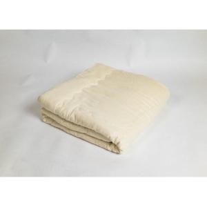 ふるさと納税 豊川市 〜cocomani〜“fuwatto”掛け布団(シングル)(カラー:きなり)