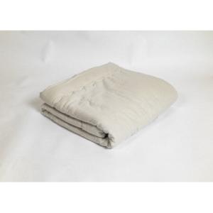 ふるさと納税 豊川市 〜cocomani〜“fuwatto”掛け布団(ダブル)(カラー:ライトグレー...