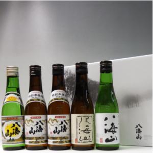 ふるさと納税 南魚沼市 日本酒 八海山 清酒・特別本醸造・大吟醸・純米大吟醸300ml 4種5本セッ...