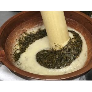 ふるさと納税 那珂川市 【地元産自然薯使用】博多自然薯アカモクとろろ6個