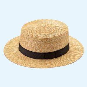 ふるさと納税 春日部市 春日部市伝統工芸品 田中帽子店　麦わらカンカン帽　頭囲58.5cmUK-H0...