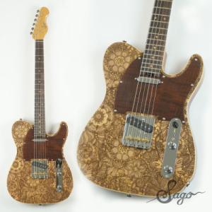 ふるさと納税 尼崎市 【エレキギター】Sago Classic Style T flower las...