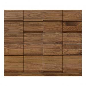 ふるさと納税 大川市 幅118-5段チェスト「ココ」ウォールナット材無垢 桐タンス 衣類収納 大川家具