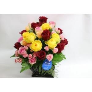 ふるさと納税 島田市 薔薇のアレンジメント(L)