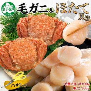 ふるさと納税 弟子屈町 【のし付】毛蟹2尾 約7...の商品画像