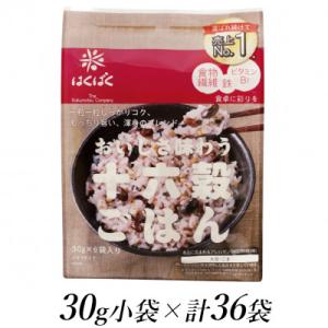 ふるさと納税 南アルプス市 はくばくの十六穀ごはん　30g×36個
