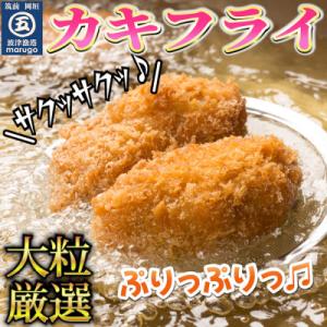 ふるさと納税 岡垣町 サクサクッ!　国産大ぶりカキフライ　80個(約2kg)(岡垣町)