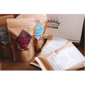 ふるさと納税 東川町 「Wednesday」オリジナルブレンドコーヒー(粉)&グラノーラセット【10...