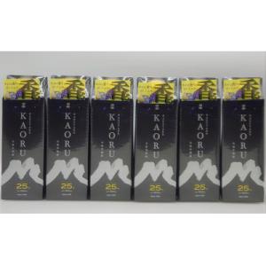 ふるさと納税 人吉市 本格米焼酎「白岳 KAORU」900mlパック6本セット