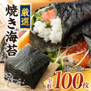 ふるさと納税 西尾市 【12月限定価格】厳選!焼き海苔　100枚・Y069-18_c2｜Yahoo!ふるさと納税