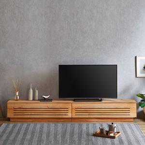 ふるさと納税 大川市 テレビ台 ルーチェ センダン無垢【サイズ:幅214-244cm、カラー:センダン無垢】