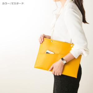 ふるさと納税 野田市 macbookケース「match」 13inch マスタード 抗菌 革