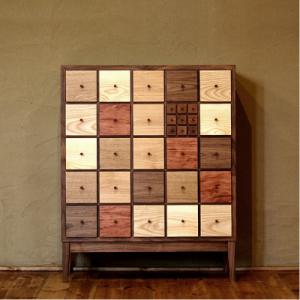 ふるさと納税 大川市 イロイロチェスト　ウォールナット　73×35×90　大川市