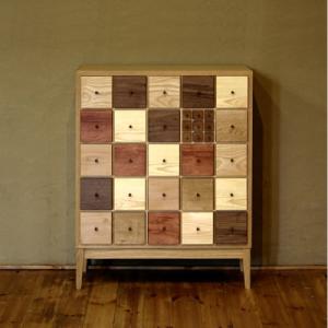 ふるさと納税 大川市 イロイロチェスト　オーク　73×35×90　大川市