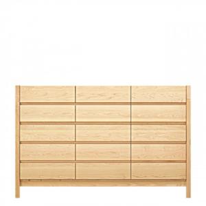 ふるさと納税 大川市 チェスト 幅156-5段「シーズ」メープル材 大川家具