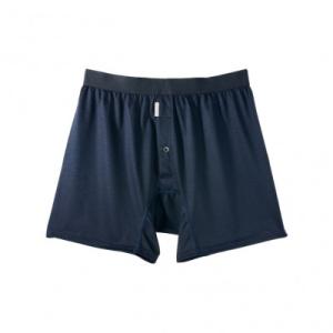 ふるさと納税 足利市 メンズ下着 ニットトランクス (L・ネイビー) ZIVANE 締め付け感のない/ジバン