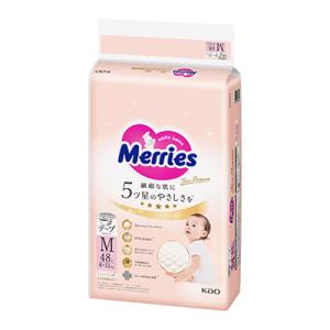 ふるさと納税 市貝町 メリーズファーストプレミアムM48枚×4パック