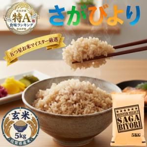 ふるさと納税 吉野ヶ里町 令和7年産【玄米さがびより5kg】五つ星お米マイスター厳選!(吉野ヶ里町)