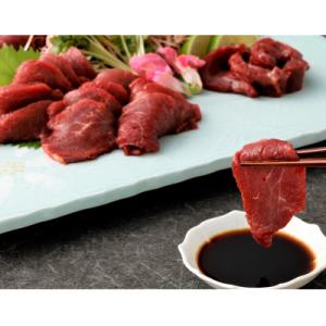 ふるさと納税 錦町 国産　赤身馬刺し560g小分け(約80g×7)(錦町)