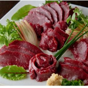 ふるさと納税 多良木町 国産赤身馬刺し560g(約80g×7パック)(多良木町)