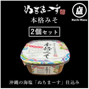 ふるさと納税 うるま市 ぬちまーす「本格みそ」×2個