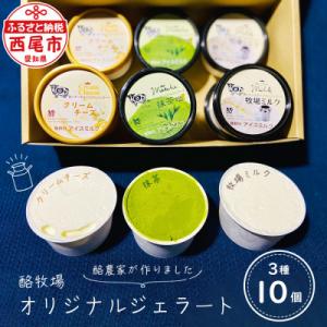 ふるさと納税 西尾市 酪牧場オリジナルジェラート<カップ>・R003-13