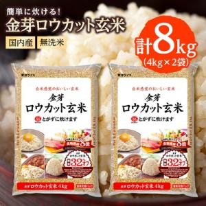 ふるさと納税 坂戸市 金芽ロウカット玄米(無洗米...の商品画像