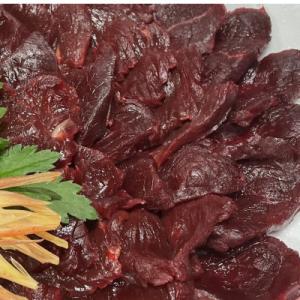 ふるさと納税 高森町 国産赤身馬刺し560g(約80g×7パック)(高森町)