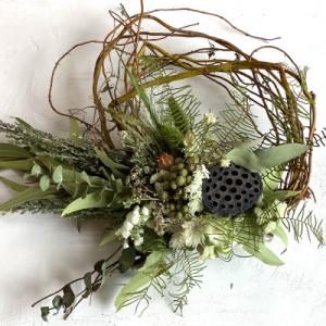 ふるさと納税 香芝市 ドライフラワーリースA