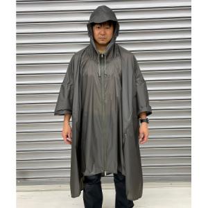 ふるさと納税 羽咋市 【グラファイトグレー】oxtos(オクトス) UL 透湿防水ツェルトポンチョラ...