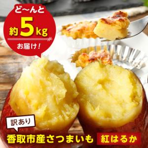 ふるさと納税 香取市 【訳あり】香取市産 さつまいも紅はるか 約5kg×1