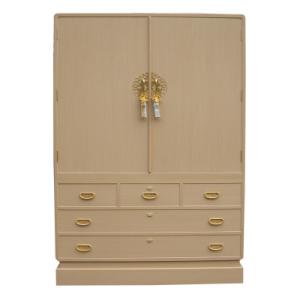 ふるさと納税 岸和田市 天地丸中高花桐盆4大衣裳箪笥