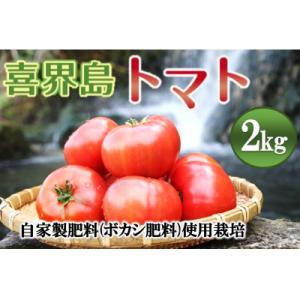 ふるさと納税 喜界町 『喜界島トマト』自家製肥料(ボカシ肥料)使用栽培　2kg