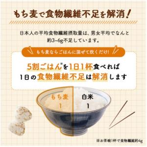 ふるさと納税 鴻巣市 国産もち麦6kg《1kg...の詳細画像2