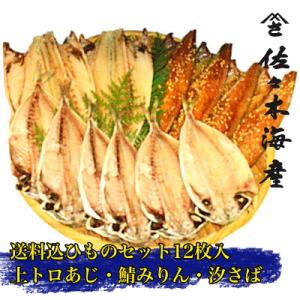 ふるさと納税 伊東市 干物セット【渚C】トロあじ6枚・鯖みりん4枚・汐さば2枚　伊豆・伊東の干物詰め...