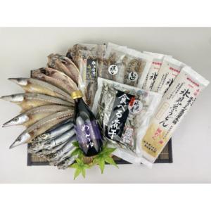 ふるさと納税 氷見市 氷見名産【氷見うどん】と鱈場おすすめ【一夜干し】【味醂干】セット!「氷見煮干使...