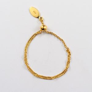 ふるさと納税 山梨県 【山梨県】【ジュエリー】K24 pure gold/ピュアゴールド チェーンリ...