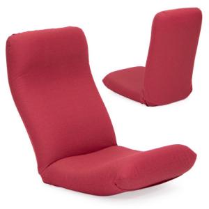 ふるさと納税 坂戸市 産学連携　リラックス座椅子5ーM　レッド