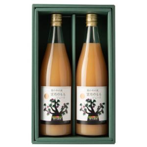 ふるさと納税 山梨市 「 龍の木の実 望月のもも 」望月農園の濃厚ももジュース2本セット