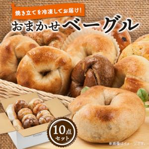 ふるさと納税 高石市 Kanom おまかせベーグル10点セット
